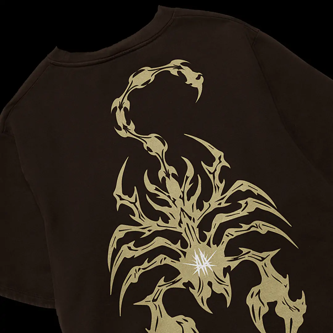 Escorpión Tee - Brown