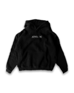 Essential Oversized Hoodie– Raven Black - Image 3