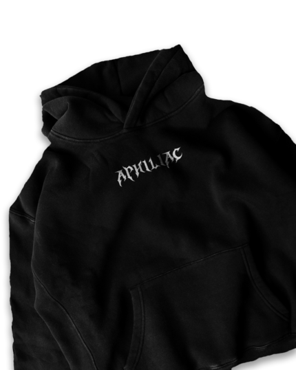 Essential Oversized Hoodie– Raven Black