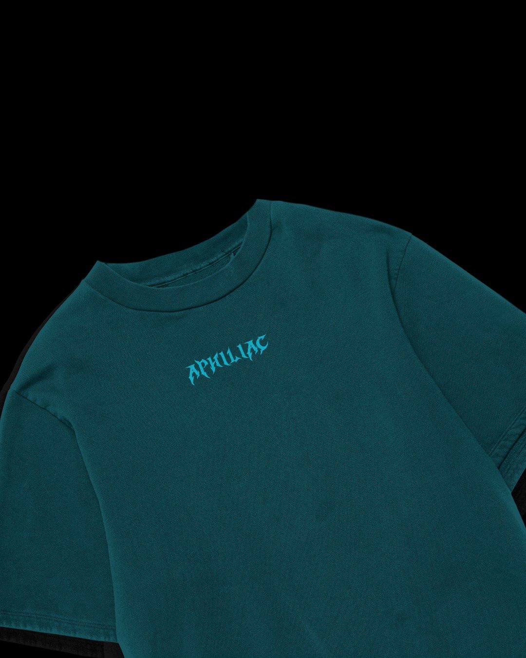 Basic’s Oversized Tee – Teal Blue
