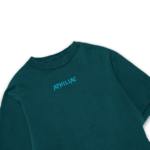 Basic’s Oversized Tee – Teal Blue