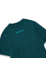 Basic’s Oversized Tee – Teal Blue