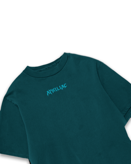 Basic’s Oversized Tee – Teal Blue