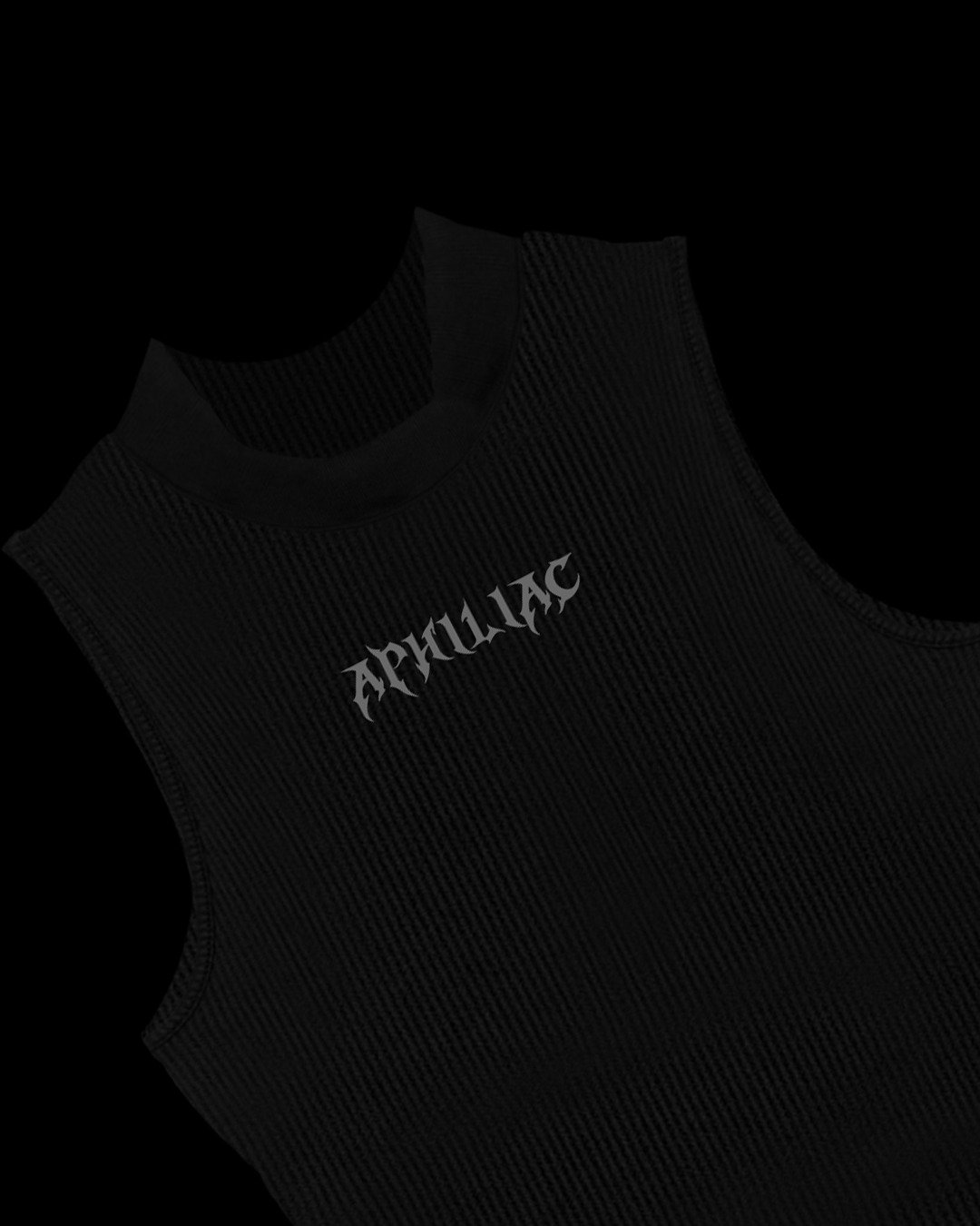 Essential's tank top - Raven Black