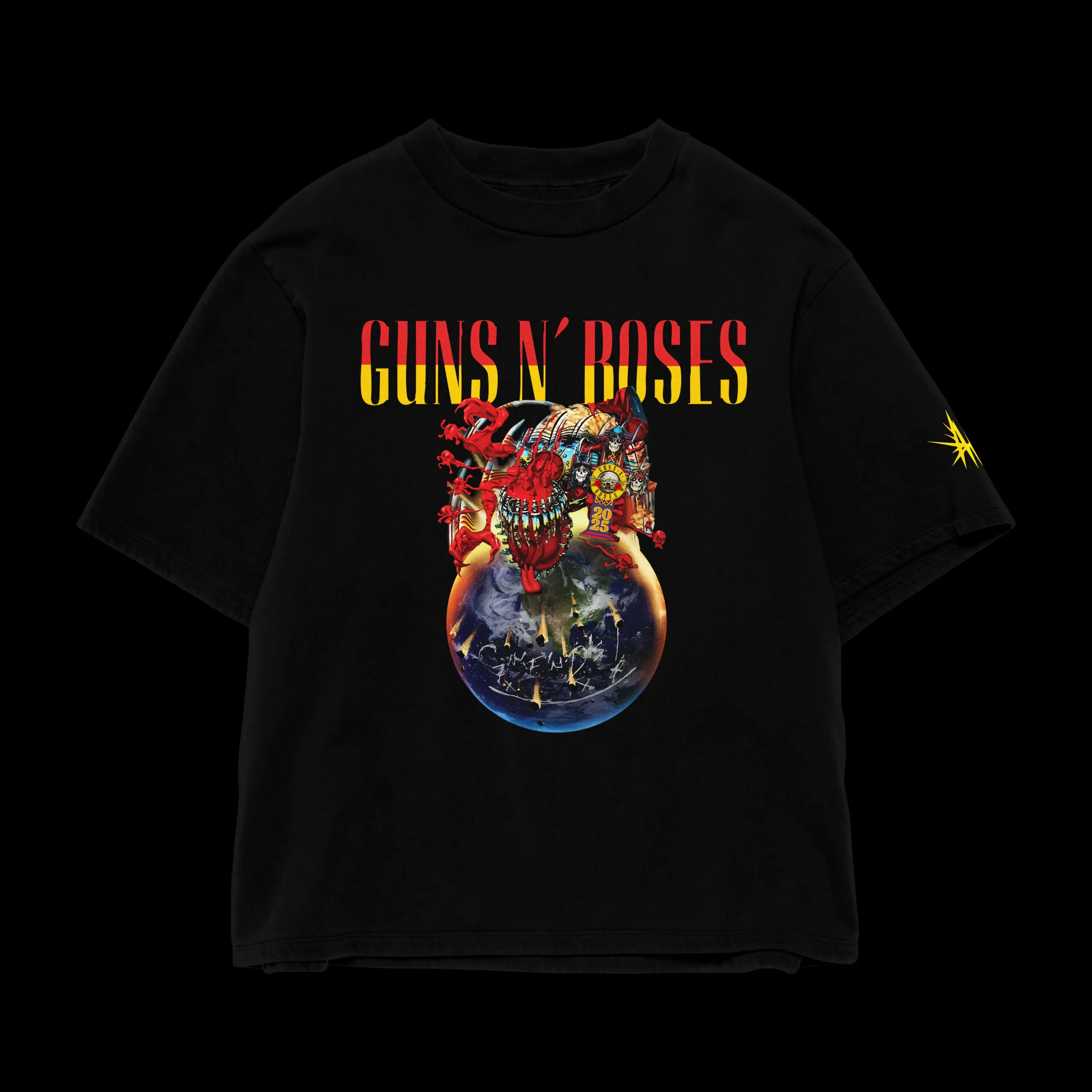 Guns N' Roses 2025 Tour Oversized T-Shirt – aphiliac