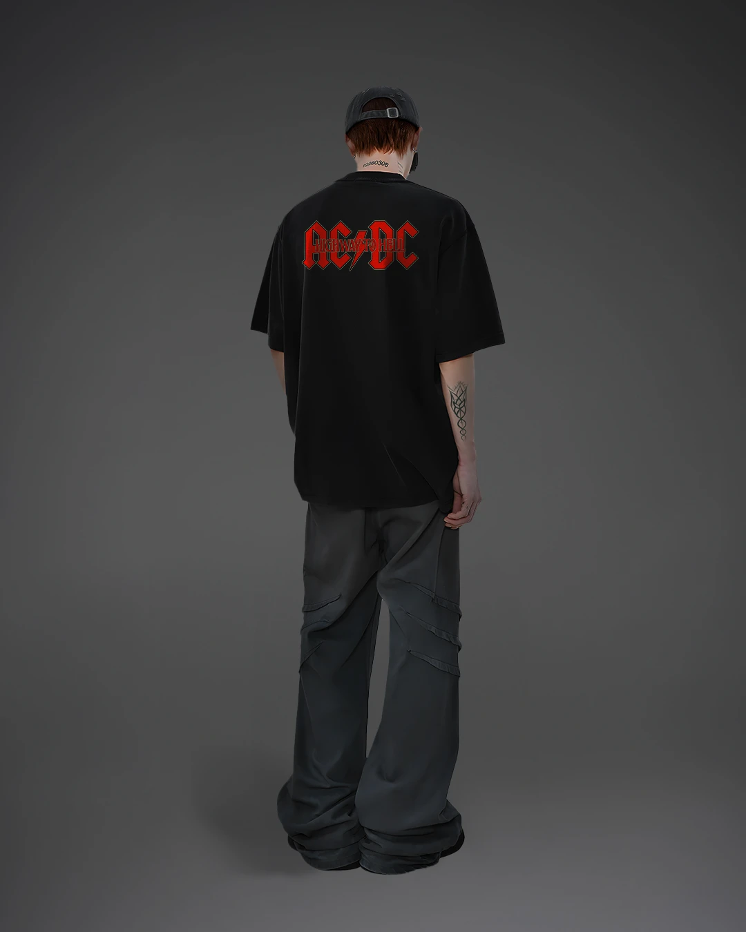 AC DC Oversized T-Shirt - Image 6