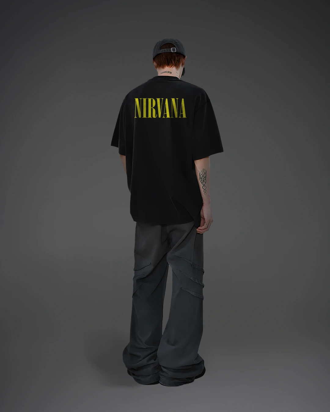 Nirvana Oversized T-Shirt - Image 4