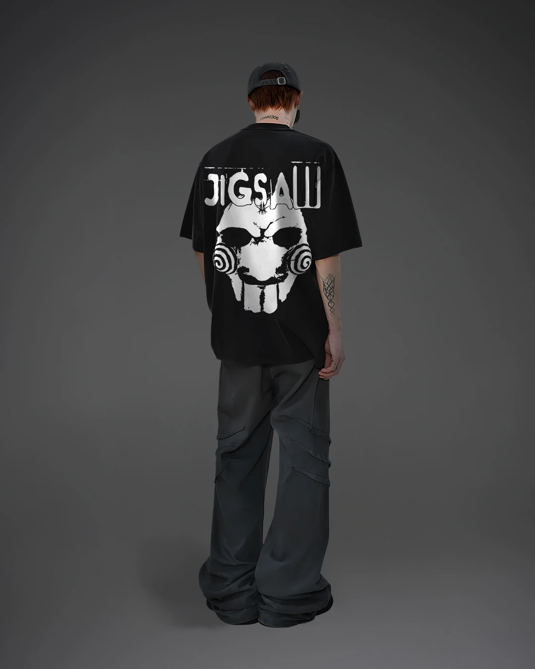 Jigsaw Tee - Black - Image 3