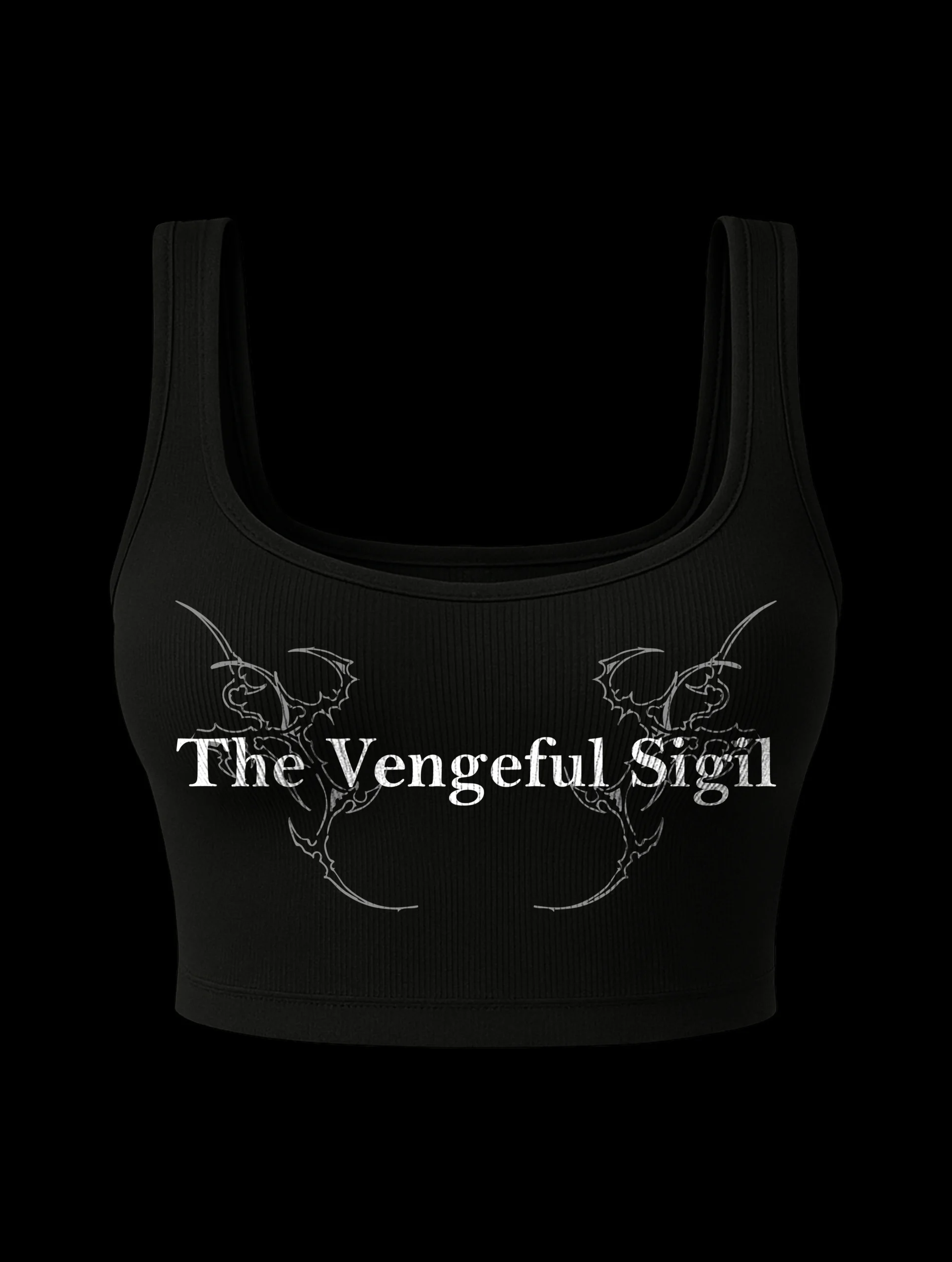 The vengeful sigil Square neck - Image 2