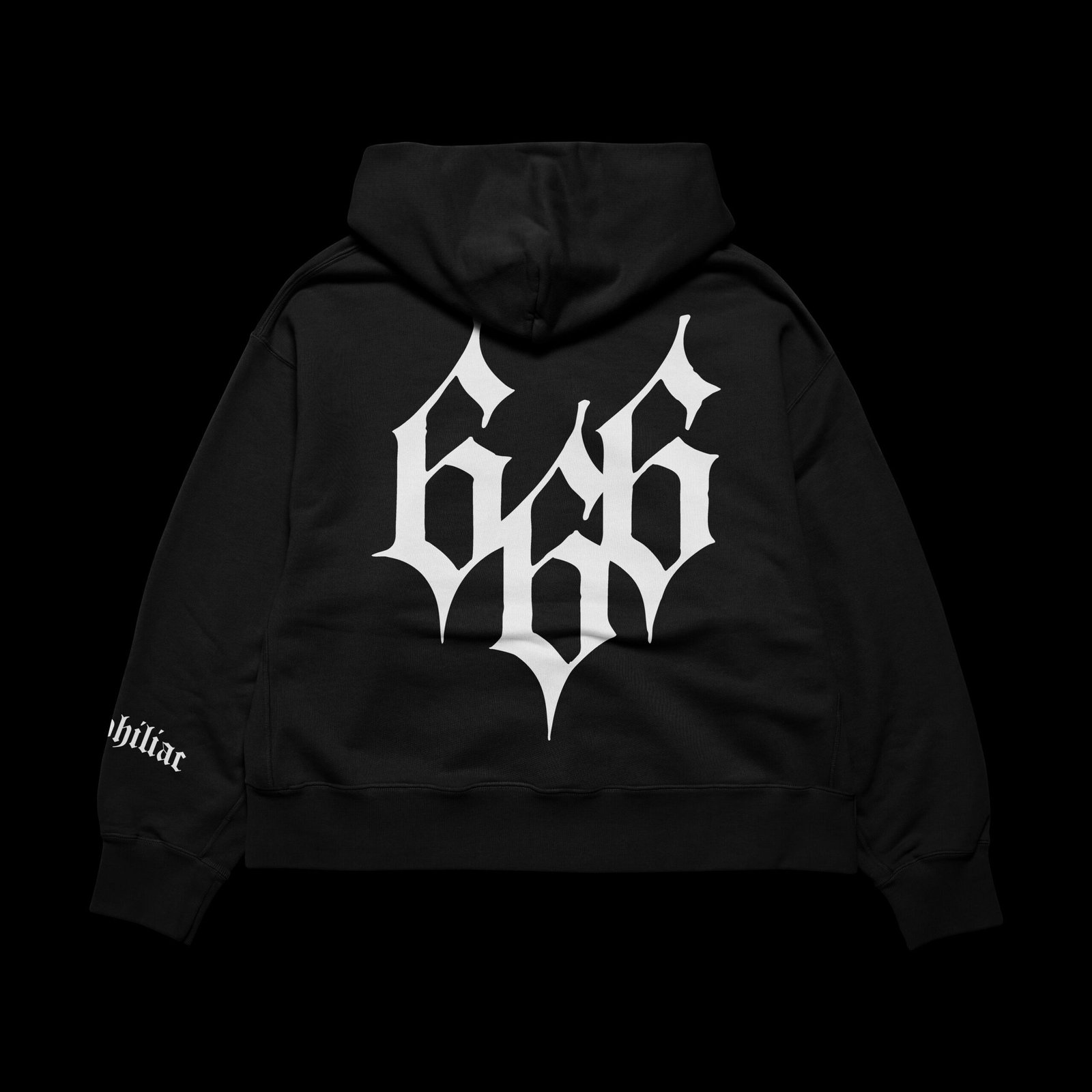 Mark of the six - Oversized Hoodie - Image 4