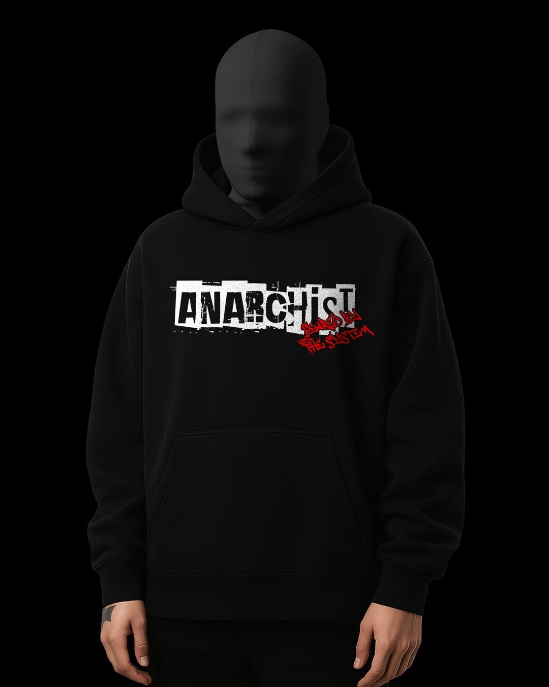 Anarchist - Oversized Hoodie