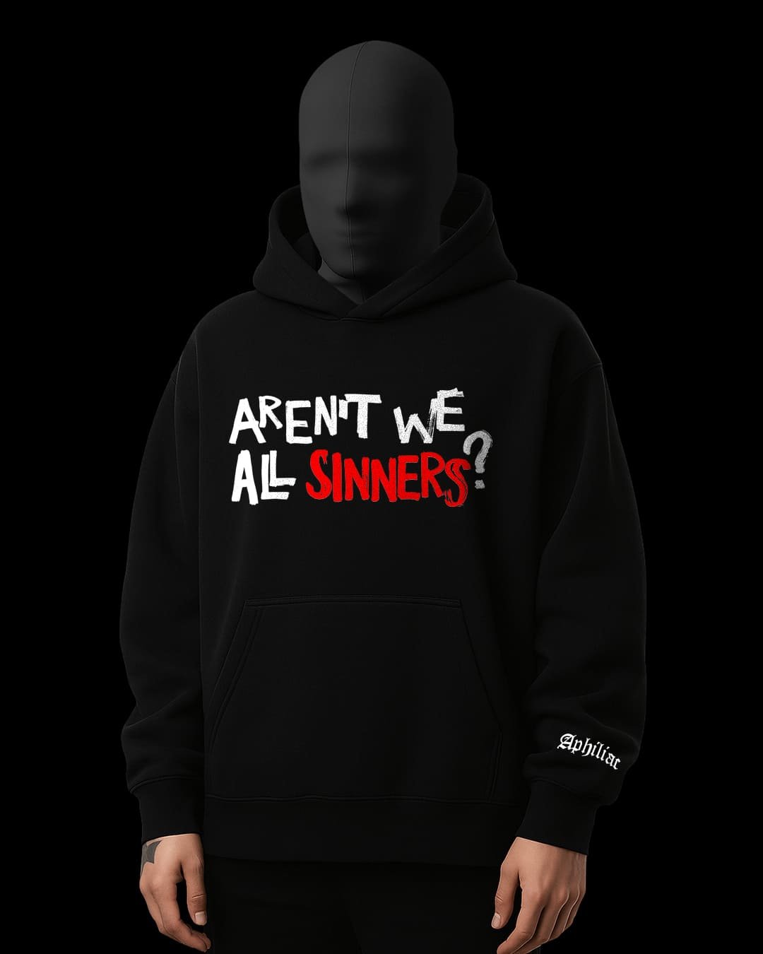 We Are All Sinners - Oversized Hoodie