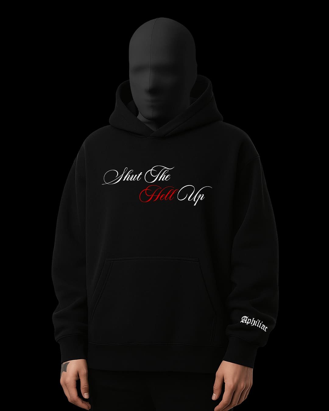 Shut The Hell Up - Oversized Hoodie