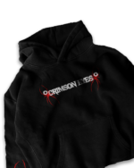 Crimson Eyes Oversized hoodie - Image 2