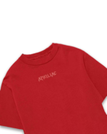 Basic's Oversized Tee - Crimson Red
