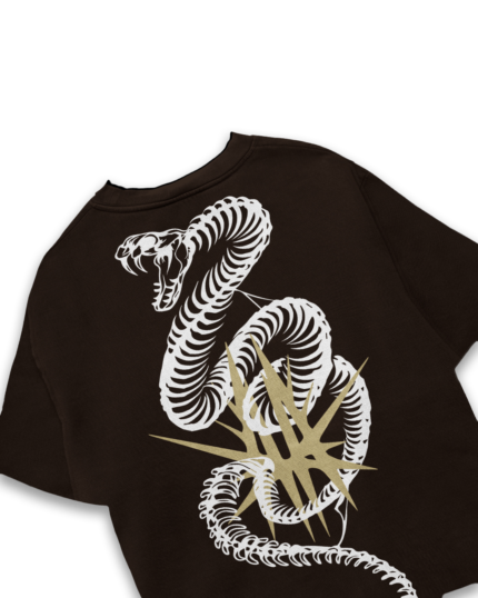 Serpent Tee - Brown