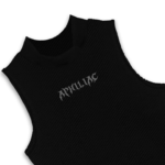 Essential's tank top - Raven Black
