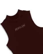 Essential's tank top - Deep Brown