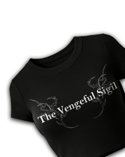 The vengeful sigil baby tee